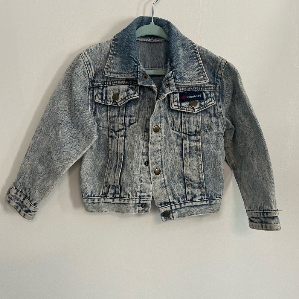 Vintage Scout Tex Kids Light Blue Jean Jacket